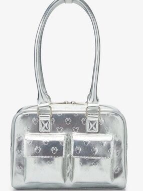 Loungefly Disney Mickey & Minnie Silver Metallic purse 🩶